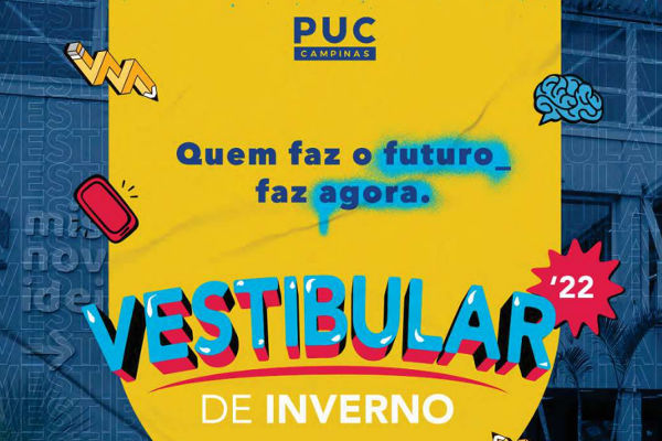 Você está visualizando atualmente Vestibular de Inverno 2022 da PUC-Campinas é realizado neste domingo (26)