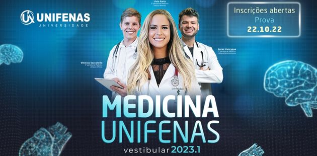 No momento, você está visualizando Abertas as inscrições para o Vestibular de Medicina 2023 da Unifenas