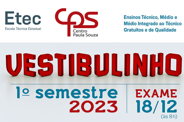 Você está visualizando atualmente Confira concorrência do Vestibulinho 2023/1 das Etecs (SP)