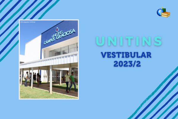 Você está visualizando atualmente Vestibular Unitins 2023/2: inscrições abertas!